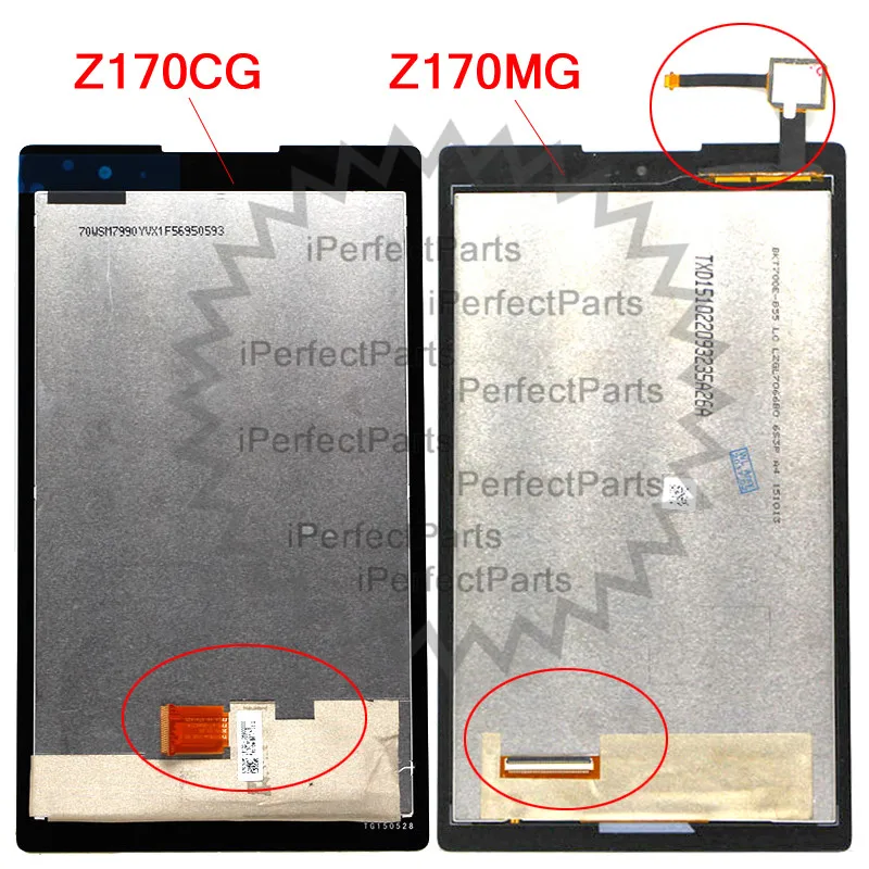 ЖК-дисплей 7 ''для Asus ZenPad C 7.0 Z170 Z170CG Z170MG сенсорный экран с цифровым