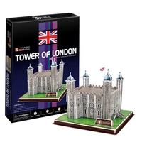 3d models toy cubic fun 3d paper model jigsaw game tower of london c715h