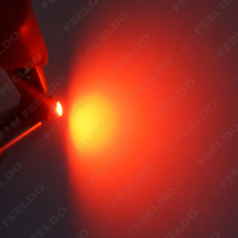 4 шт. светодиодные лампы T3 3528 1210 SMD для приборной панели 12 В постоянного тока 7