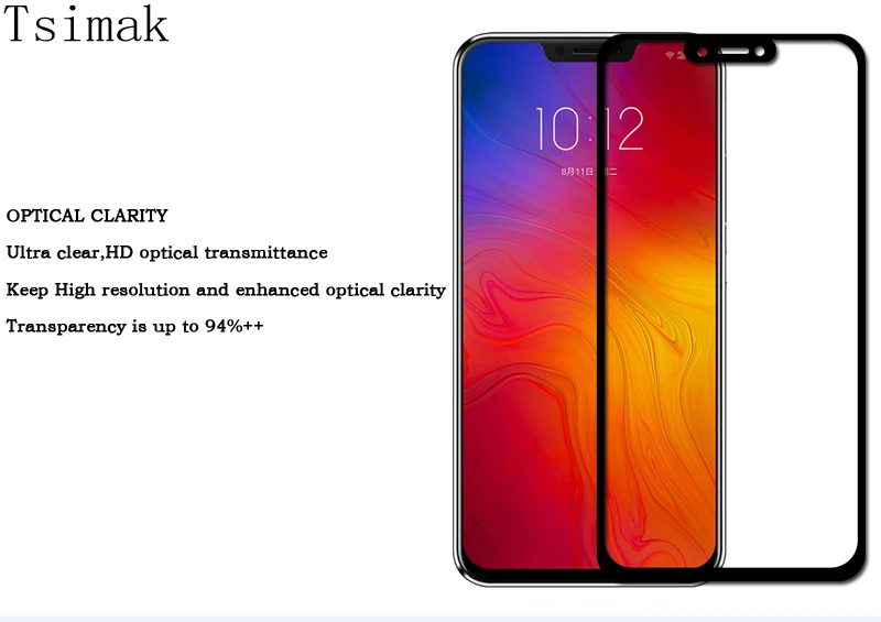 Закаленное стекло для lenovo Z6 Lite K5 Pro Z5 Z5s S5 A5 K6 Note Enjoy Youth защита экрана полное покрытие стекло защитная пленка