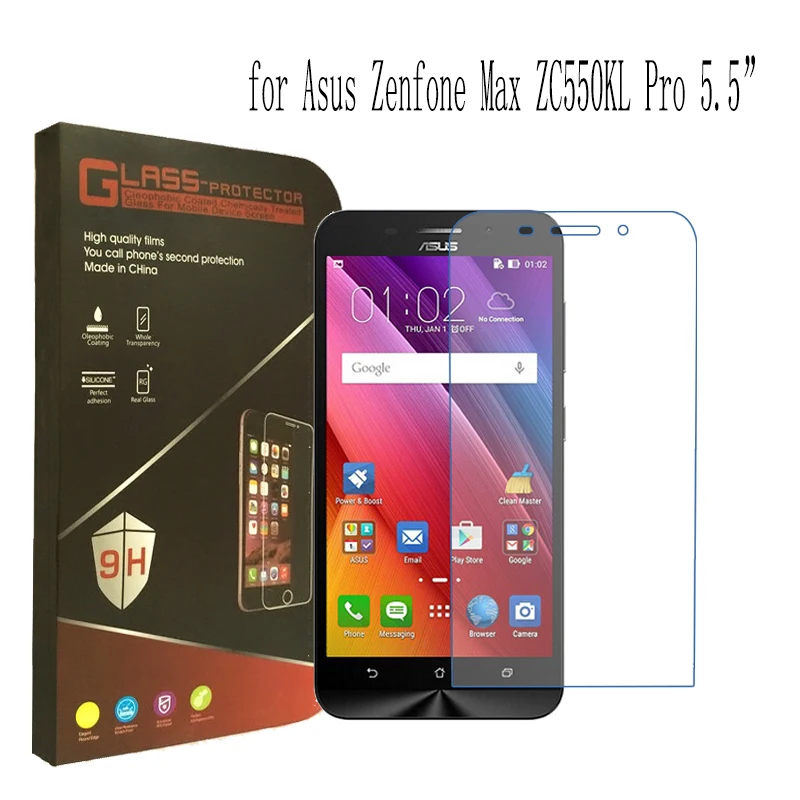 Оригинальное закаленное стекло для Asus Max ZC550KL защита экрана защитная стальная