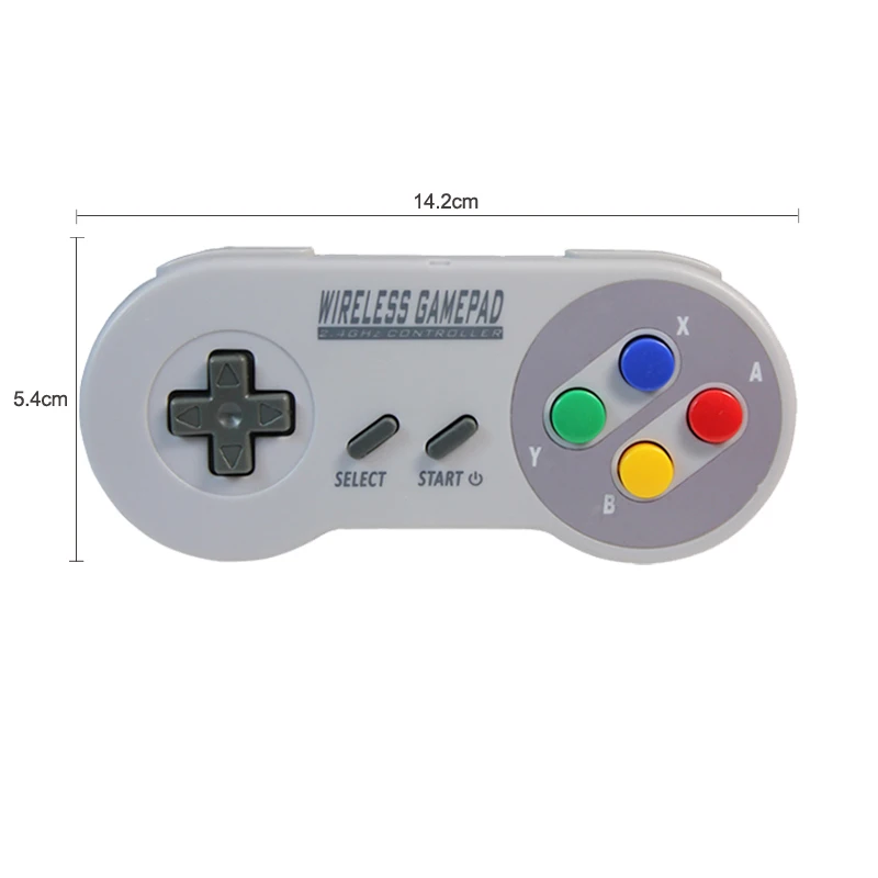 2 4 GHZ беспроводной контроллер геймпада для джойстика SNES супер Nintendo Классическая