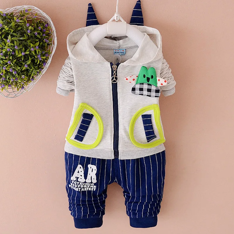 children clothing set Kids boys sport suits Summer jackets hoodies + pants 2 pcs Tracksuit baby Fashion wholesale outwear 1 year | Детская