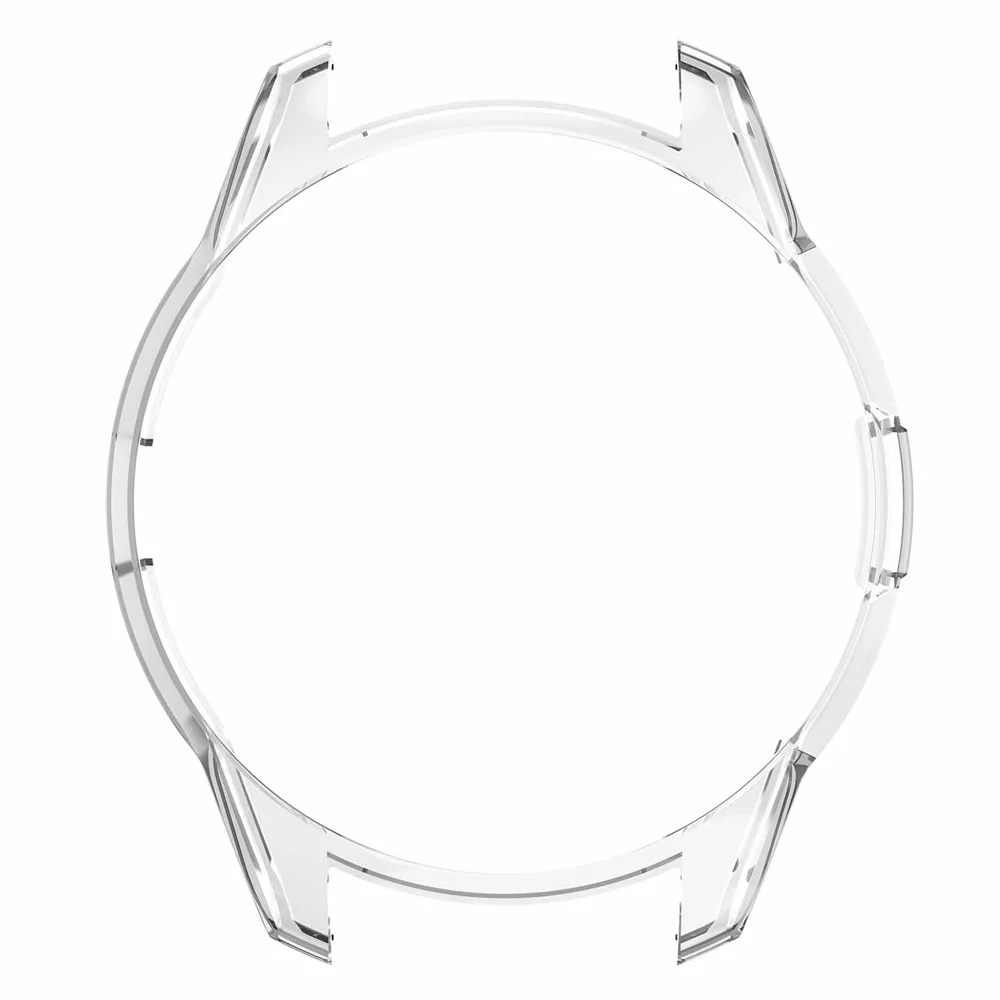 Ультратонкий компьютерный защитный чехол для samsung Galaxy Watch 42 мм 46 мм Универсальный защитный чехол для gear S3 Frontier - Цвет: Прозрачный