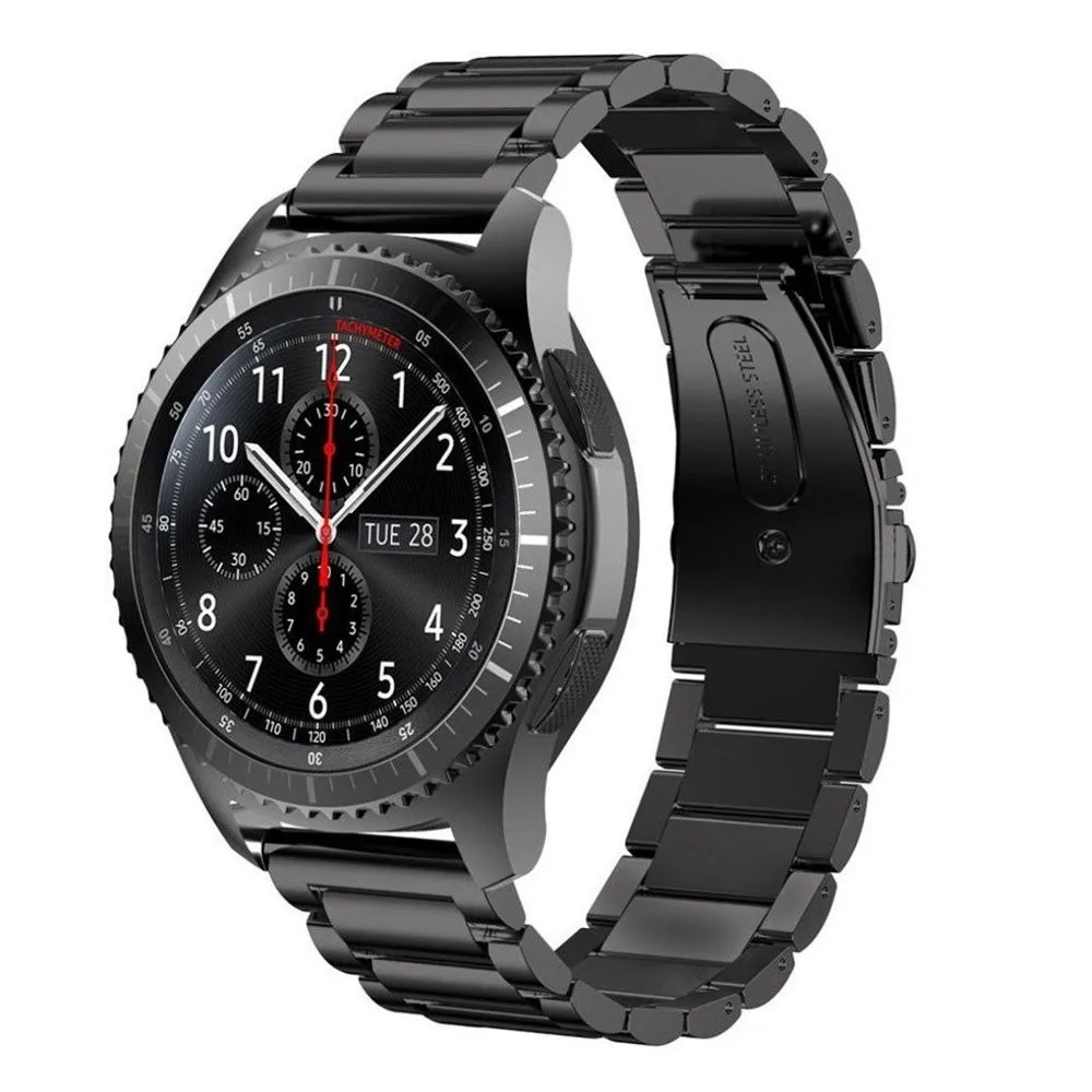 FOHUAS Нержавеющая сталь ремешок для Samsung gear s3 наручные Смарт-часы Браслет Ссылки