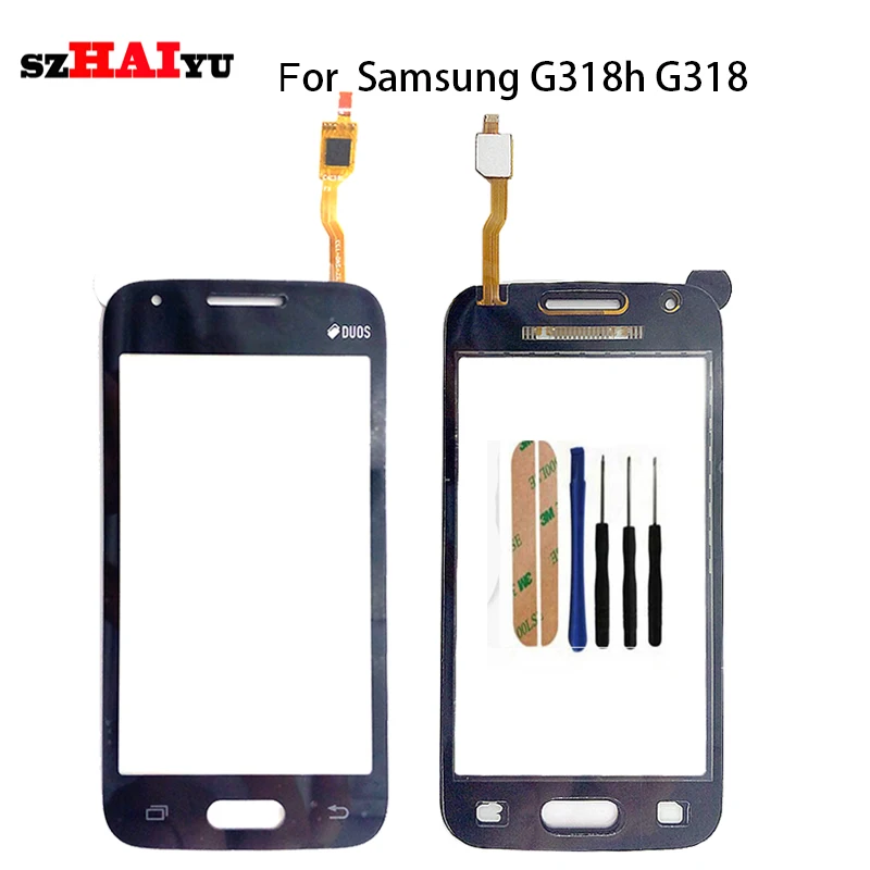 SZHAIYU 4 0 &quotсенсорный экран стекло дигитайзер панель для Samsung Galaxy G318h G318 сенсорный +