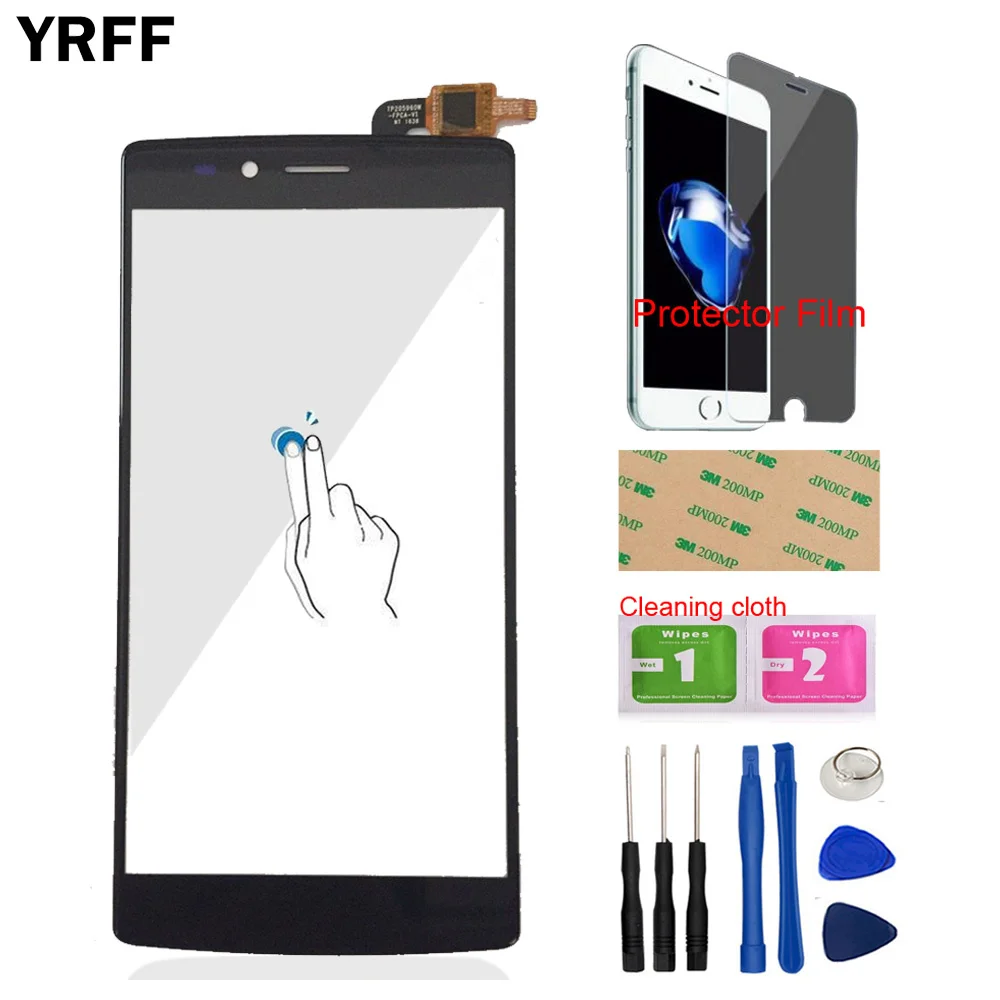 

YRFF мобильный передний для Vernee Apollo Lite сенсорный экран дигитайзер панель Стекло Объектив сенсор Инструменты Защитная пленка + клей