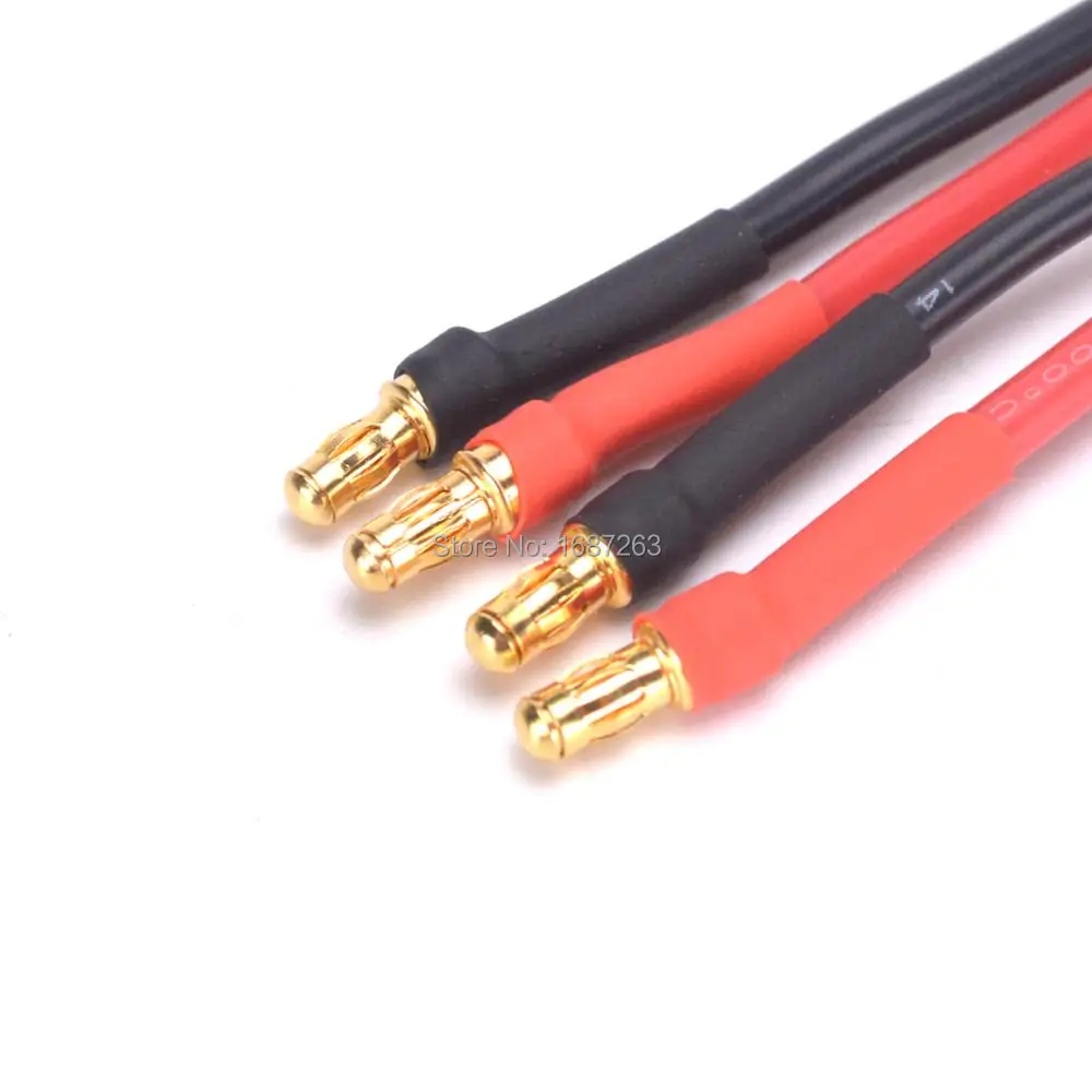 T образный штекер 3 5 мм Банановый с корпусом 14AWG мягкий силиконовый провод