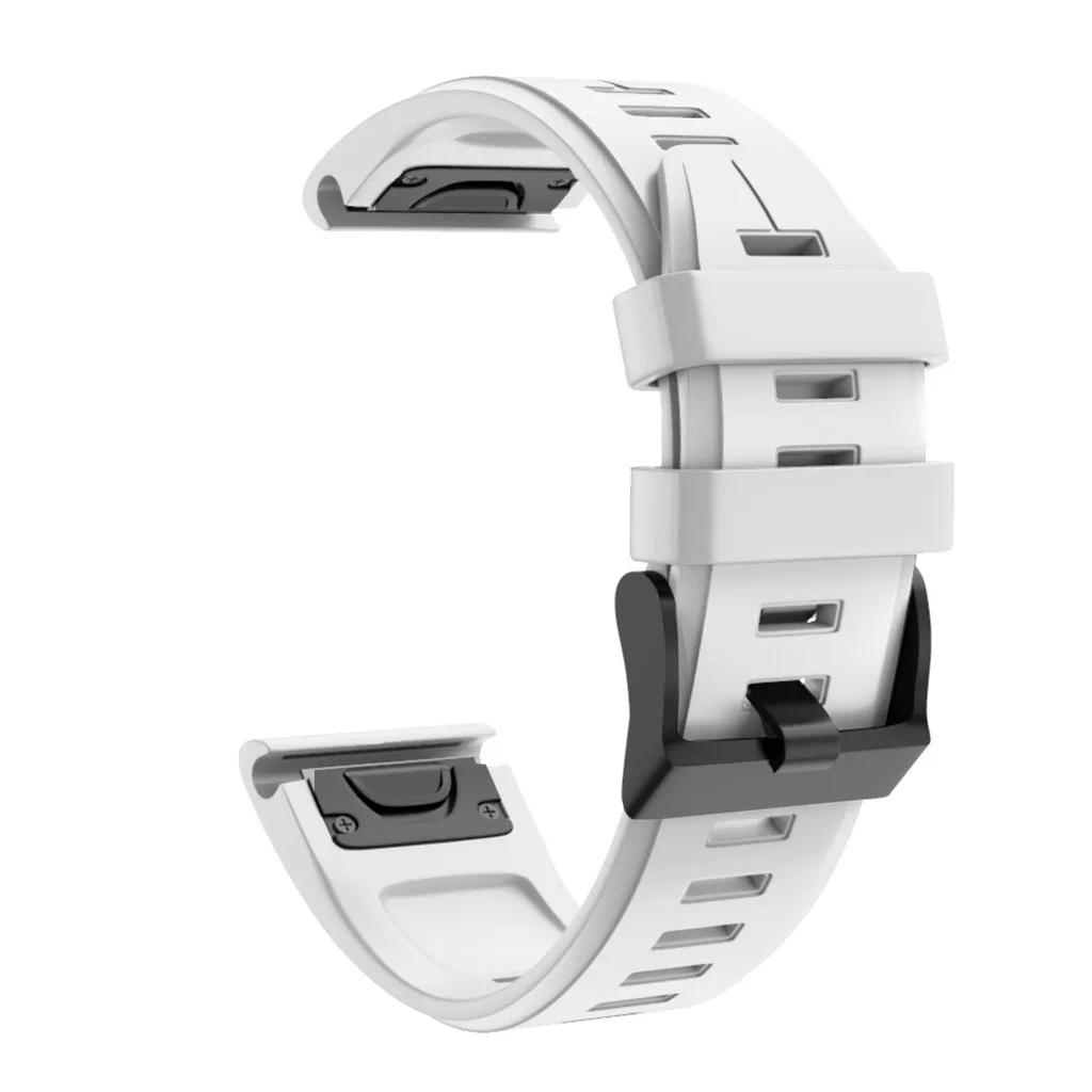 Силиконовый сменный ремешок для наручных часов Garmin Forerunner 945 спортивные роскошные