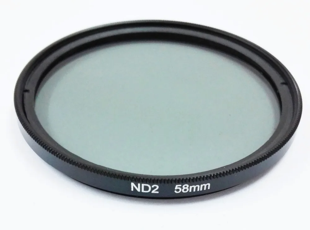 Фильтр нейтральной плотности ND2 ND4 ND8 ND16 ND32 для Canon Nikon Sony 37 мм 46 49 52 55 58 62 67 72 77 82 86