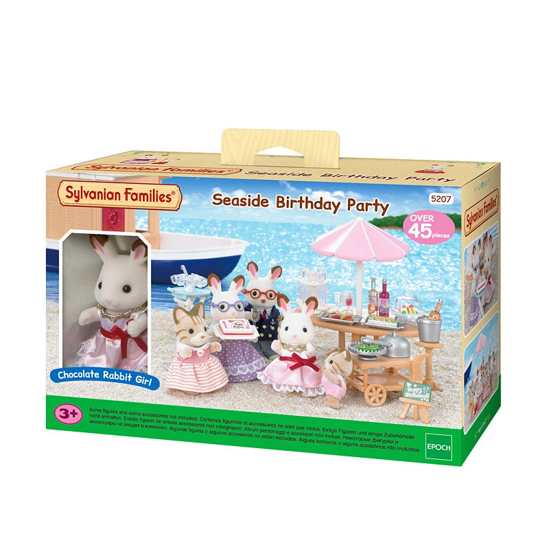 Sylvanian Families пушистый зверек кукольный домик сцены аксессуары Приморский день
