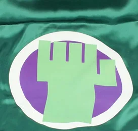 HULK Накидки для взрослых супергероев, атласный костюм на Хэллоуин, 1 накидка+ 1 маска - Цвет: HULK