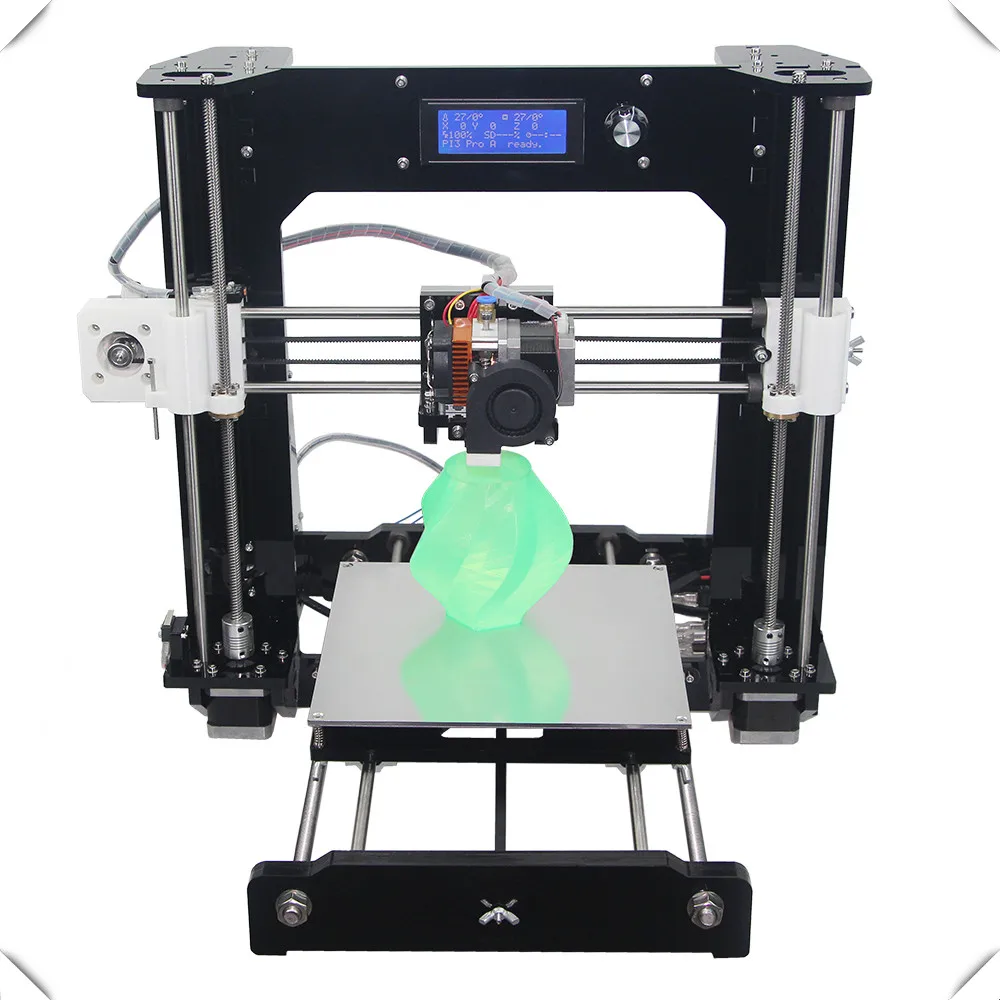 2017 новые Дизайн Промышленные акриловые i3 3D принтеры Поддержка Вход USB SD карты