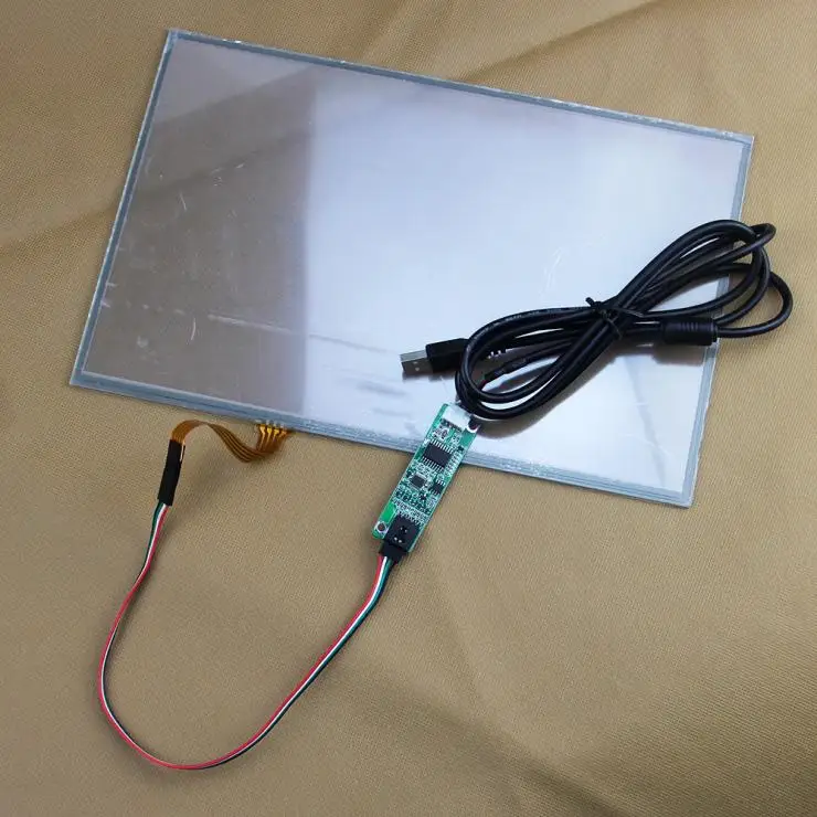 13 3 дюймовый 4 проводной резистивный сенсорный экран Панель + USB Управление | Отзывы и видеообзор