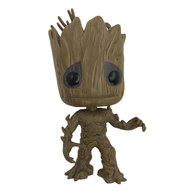 10 см Groot дерево человек фигурку коллекция игрушек ПВХ модель куклы детские