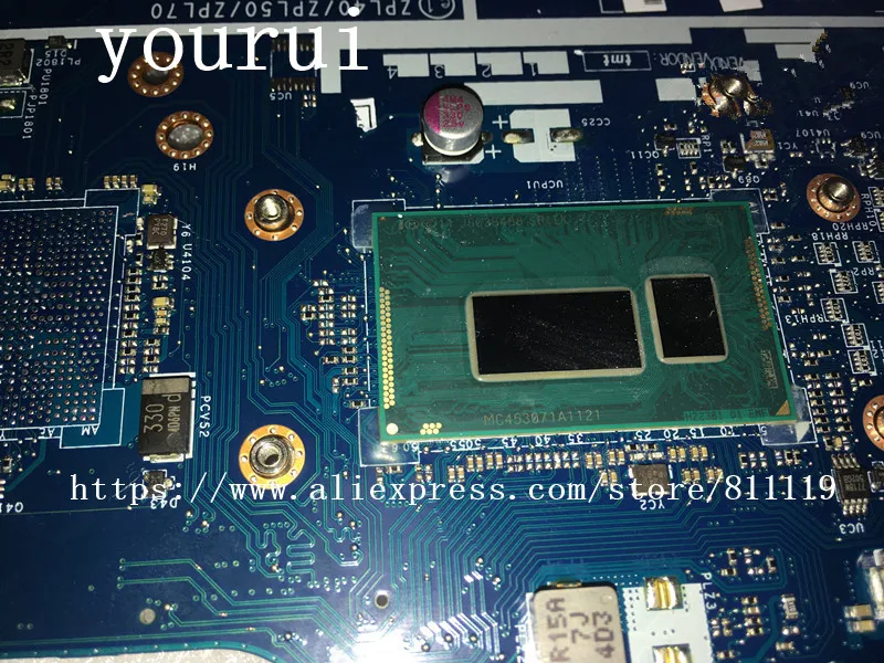 Yourui для HP Probook 450 G2 ноутбук материнская плата ZPL40/ZPL50/ZPL70 LA-B181P 782637-601 782637-001