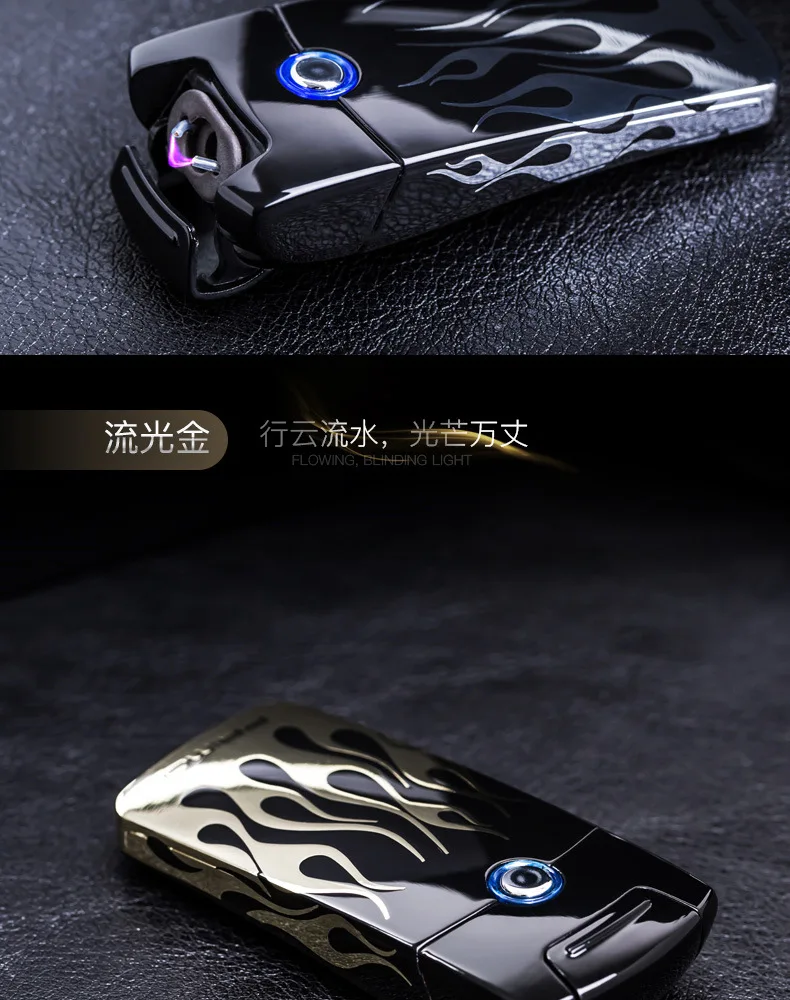 Новинка, электрическая сигаретная зажигалка, Usb зарядка, дуговая зажигалка, USB Windpro, индивидуальные электронные зажигалки для сигарет