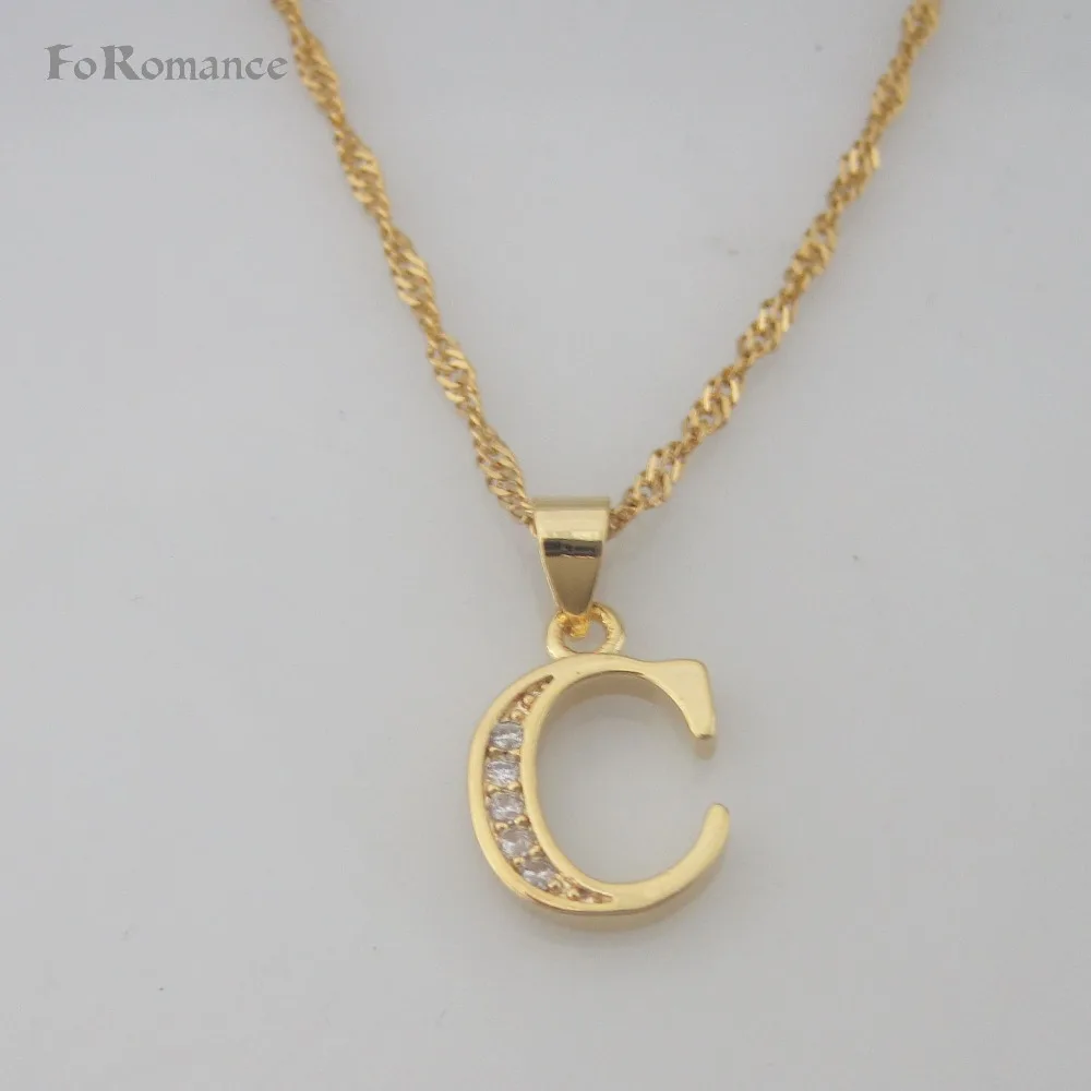 Колье с 26 буквами GP сверкающее ожерелье A B C D E F G H I J K L M N O P Q R S T U V W X Y Z INITIAL из