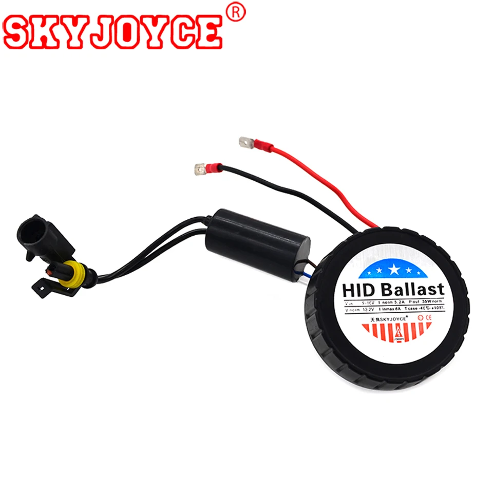 SKYJOYCE AC 55 Вт черный скрытый Универсальный тонкий hid балласт 35 12 В круглые