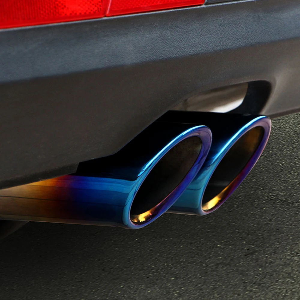 Автомобильный Стайлинг выхлопная труба глушителя из нержавеющей стали