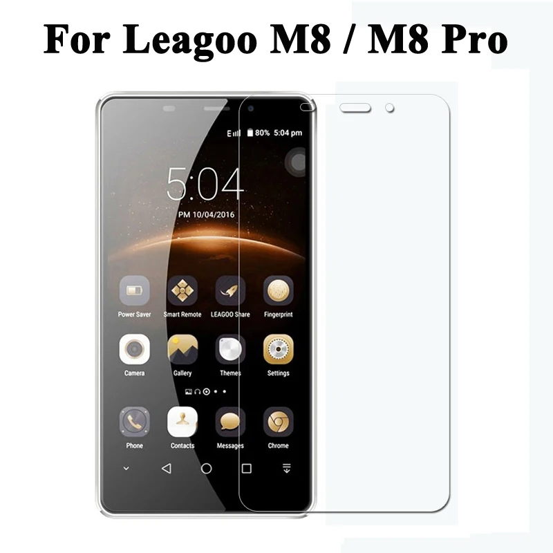 Закаленное стекло премиум класса для Leagoo M8 Pro 2 шт. 0 26 мм 9H протектор экрана