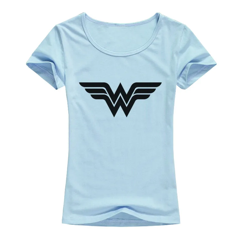 Лето Высокое качество эластичный хлопок Для женщин футболка аниме Wonder Woman футболка Superhero Tee Femme Отпечатано Harajuku Manga футболка