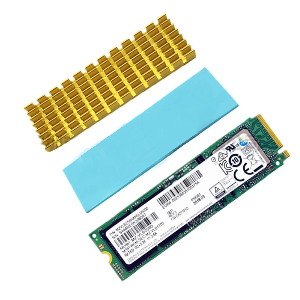 Универсальный мини радиатор для жесткого диска NVME 2280| |