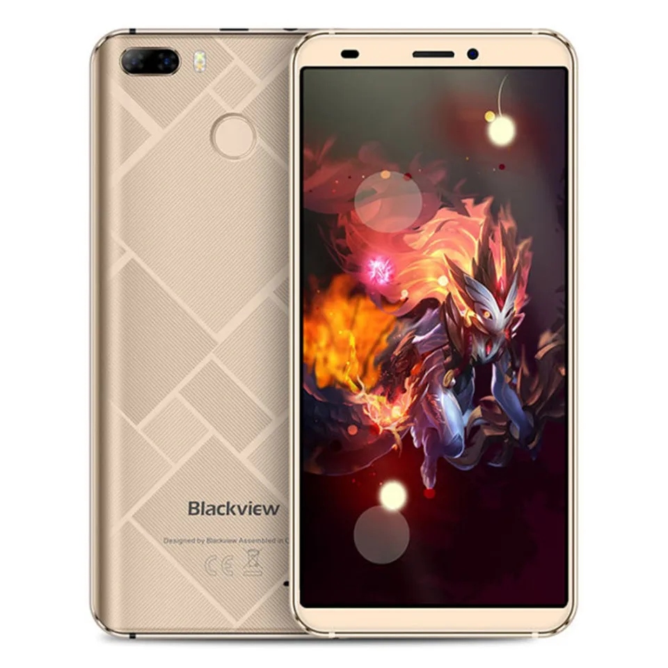 BLACKVIEW S6 2 Гб Оперативная память 16 Встроенная MTK6737 1 3 ГГц 4 ядра 5 7 дюймов 2.5D ips Экран
