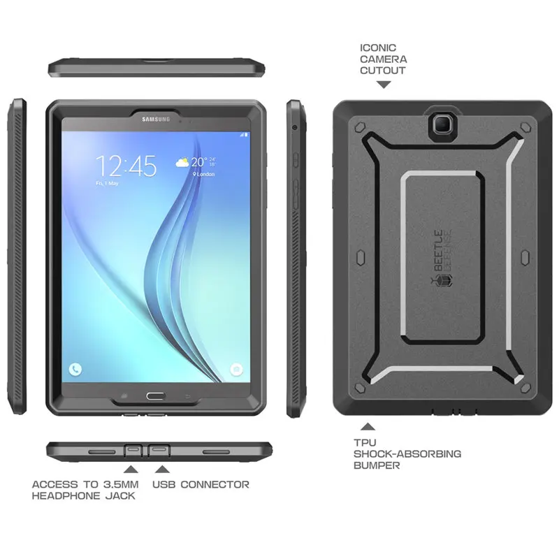 Для Samsung Galaxy Tab A 9 7 чехол SUPCASE UB Pro полный корпус Прочный гибридный защитный с