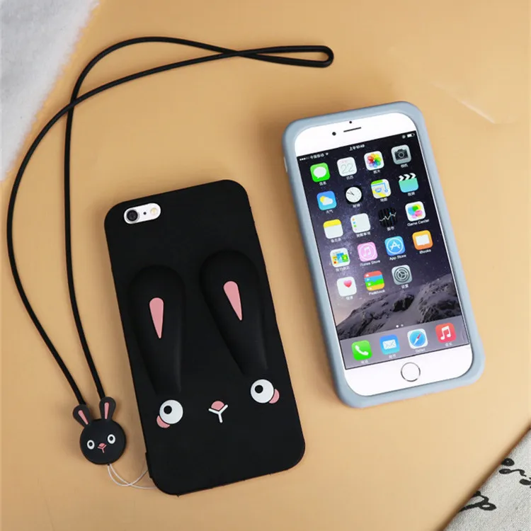 EXTREE чехол для iPhone 7 стерео сотового телефона 6 силиконовый набор настроить