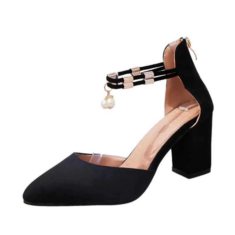 

Women Pumps Black High Heels Pointed Toe Ladies Shoes Wedges Wedding Party Pumps Women Casual Dress Extreme Valentine Shoes A2W