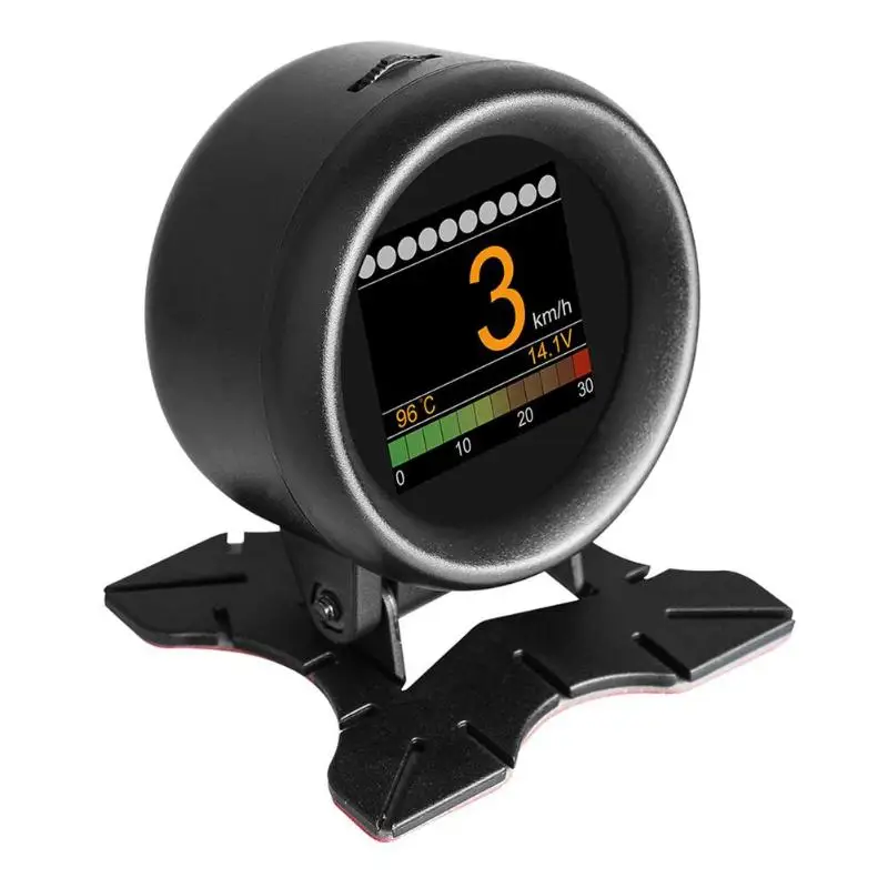 X60 OBD метр OBD2 HUD Дисплей Цифровой Авто Напряжение Датчик температуры измеритель скорости дисплей превышения скорости Предупреждение Alar