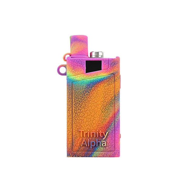 Sky blue Силиконовый чехол для SMOK0 TRINITY ALPHA 30 W, защитный чехол для кожи, аксессуары для электронных сигарет - Color: Sky blue