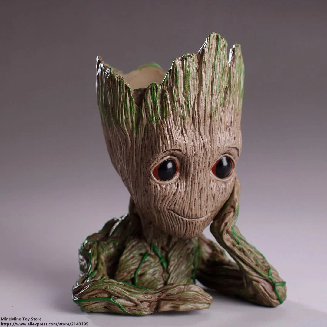ZXZ Marvel Мстители 3 Groot дерево человек 15 см фигурку осанка коллекция украшений аниме
