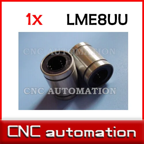 LME8UU 8 мм линейная Втулка ЧПУ линейные подшипники 8x16x25 для линейной рельсы |
