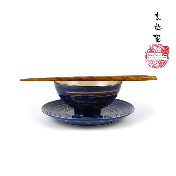 Van Gogh Blue starry night Plate ceramic Bone plate Barbecue platter sushi Cold dish Sashimi Buffet dishes Porcelain | Дом и сад