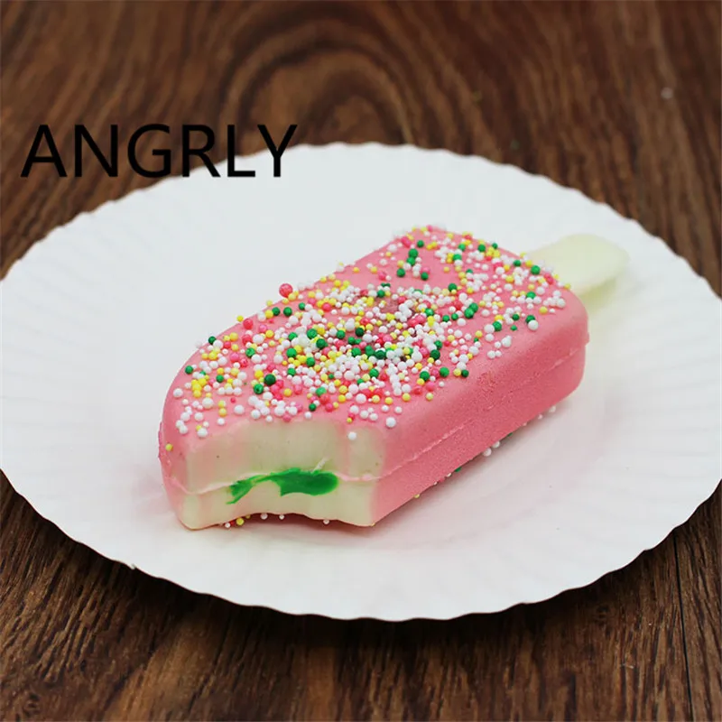 Имитация еды игрушки модель мороженого для десерта искусственная кожа прикуса