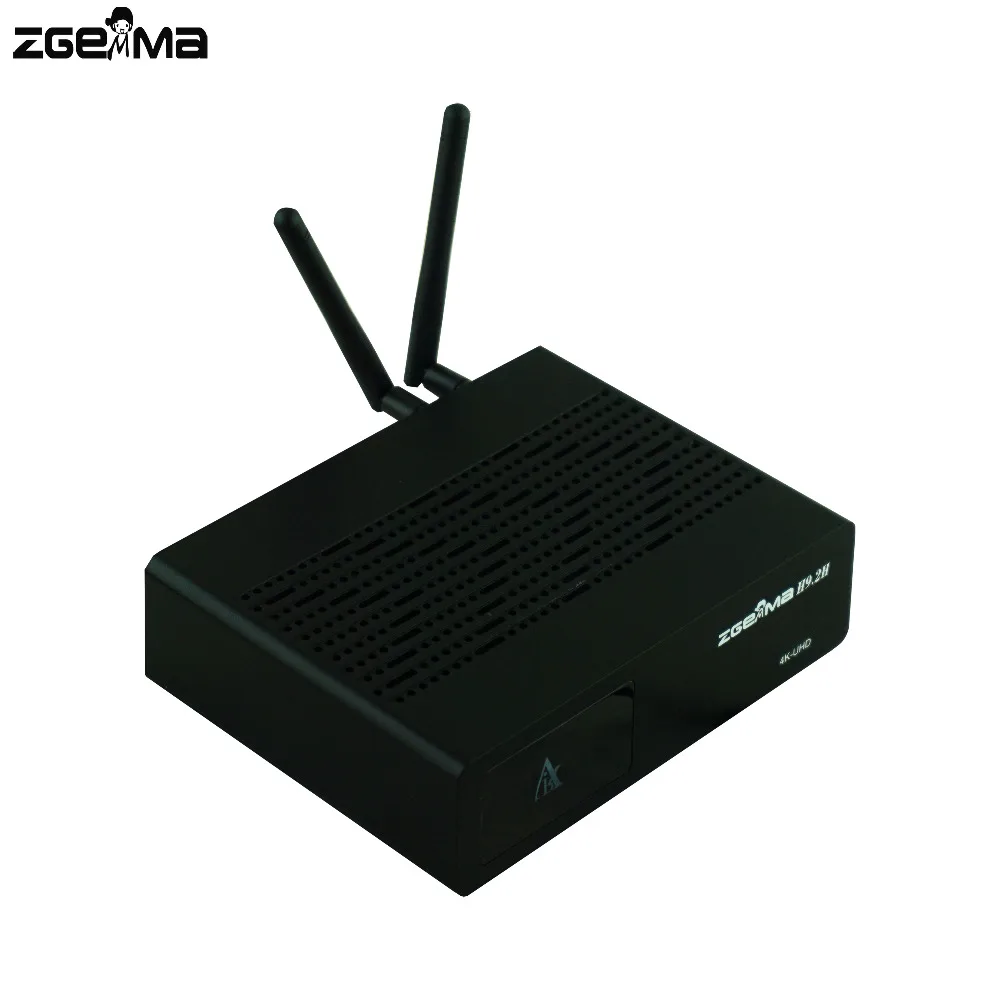 2 шт./лот zgemma h9.2h 4K спутниковый тв приемник dvb s2x + c/t2 со встроенным wi fi|Спутниковое