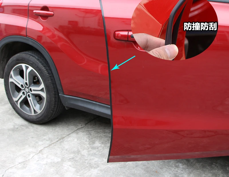 5m/lot for SUZUKI Vitara Car door Adhesive tape Scratch proof strip sticker