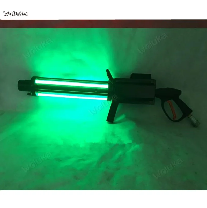 Co2 атмосферный пистолет ручной газовый столб цветной бумажный бар DJ Радужный