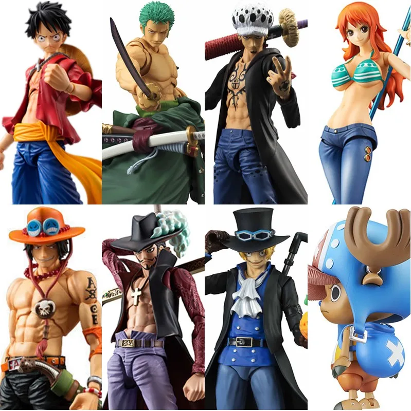 Аниме one piece Действие герои Луффи Ace Зоро Сабо Ло нами Дракуле михок Нико Робин ПВХ фигурка Коллекционная модель игрушки