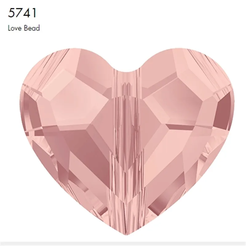 MS Betti Кристалл от Swarovski 5741 love бусина вертикальное отверстие из Австрия Свободные Стразы DIY Изготовление ювелирных изделий