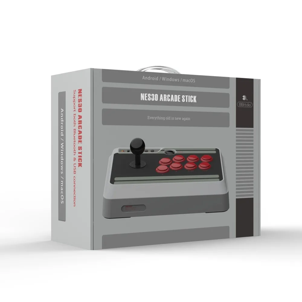 Официальный 8bitdo N30 Arcade Стик для коммутатора Android пара Windows | Электроника