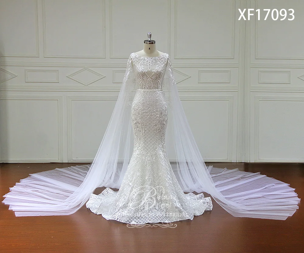 Роскошное Королевское свадебное платье Beautybridal со шлейфом великолепное Тюлевое