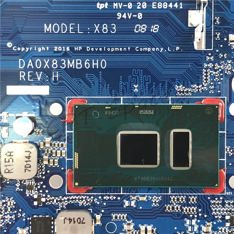 Материнская плата для ноутбука hp ProBook 450 G4 470 G4 материнская плата i5-7200u 907703-601 907703-501 DA0X83MB6H0 тестирование в целости