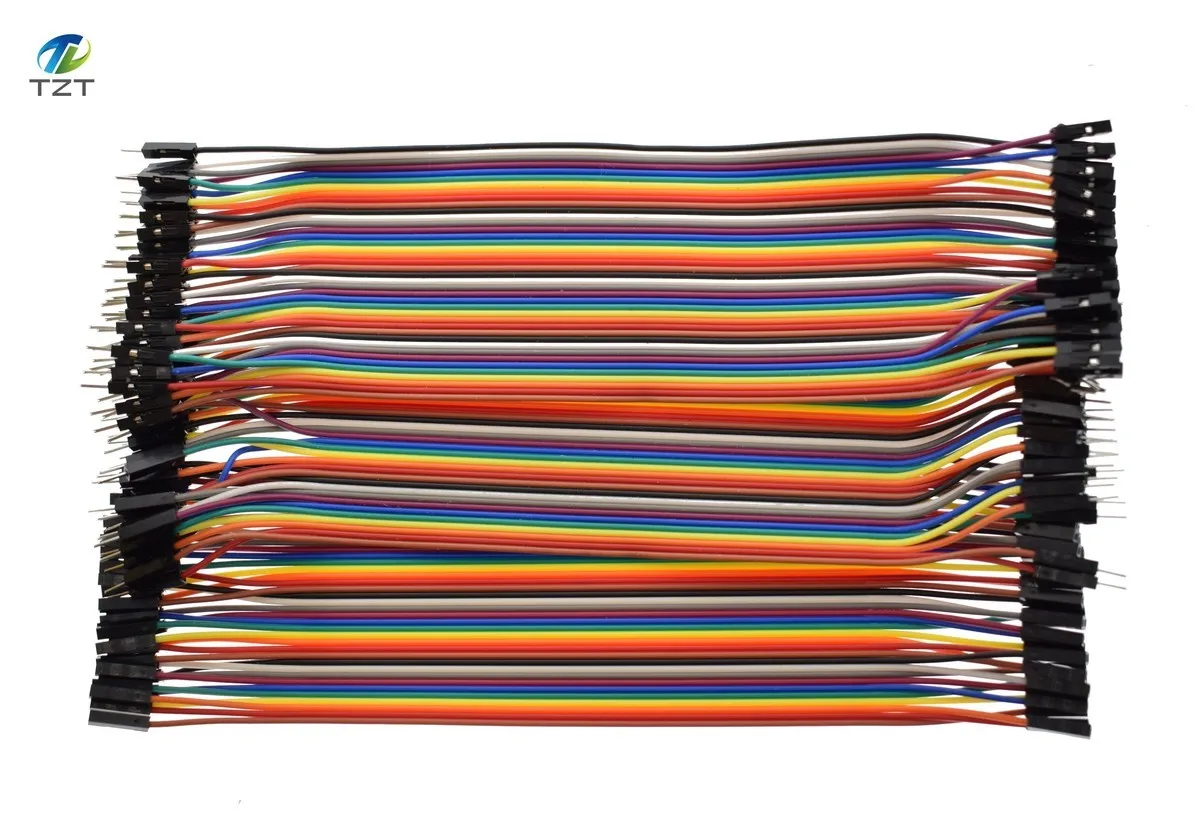 120 шт. 20 см 2 54 мм Dupont Line штырь гнездо перемычка кабель для Arduino|jumper wire|line dupontjumper arduino