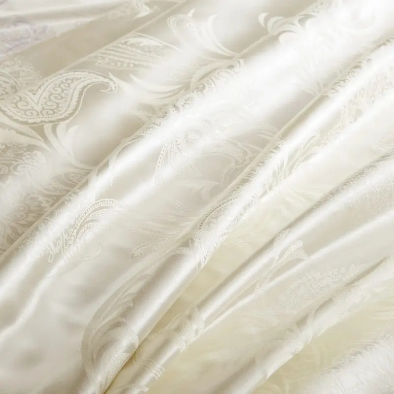 Комплект постельного белья из модала шелка хлопка роскошного жаккарда