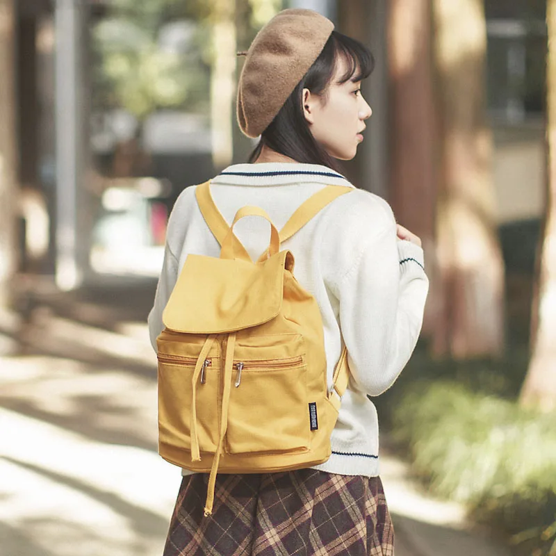 Повседневная Холщовая Сумка на плечо женский рюкзак Mochila Escolar школьные сумки для