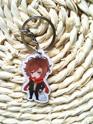 Аниме брелок Diabolik Lovers Komori Yui Ayato Sakamaki Syu Sakamaki Reiji кулон брелок для ключей Portachiavi kulcstarto
