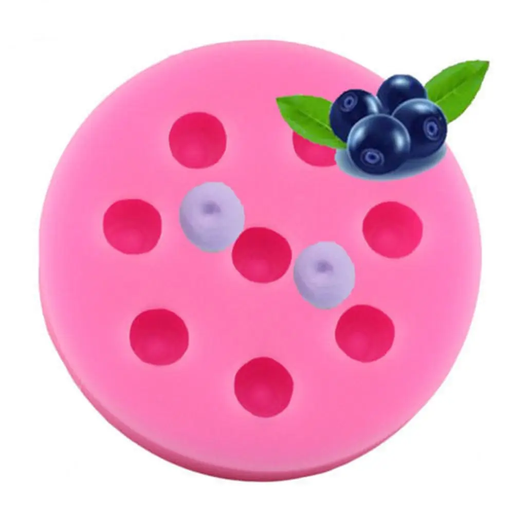 3D с принтом клубники Raspberry черники из силиконы штамповый конфетный торт Сезон: